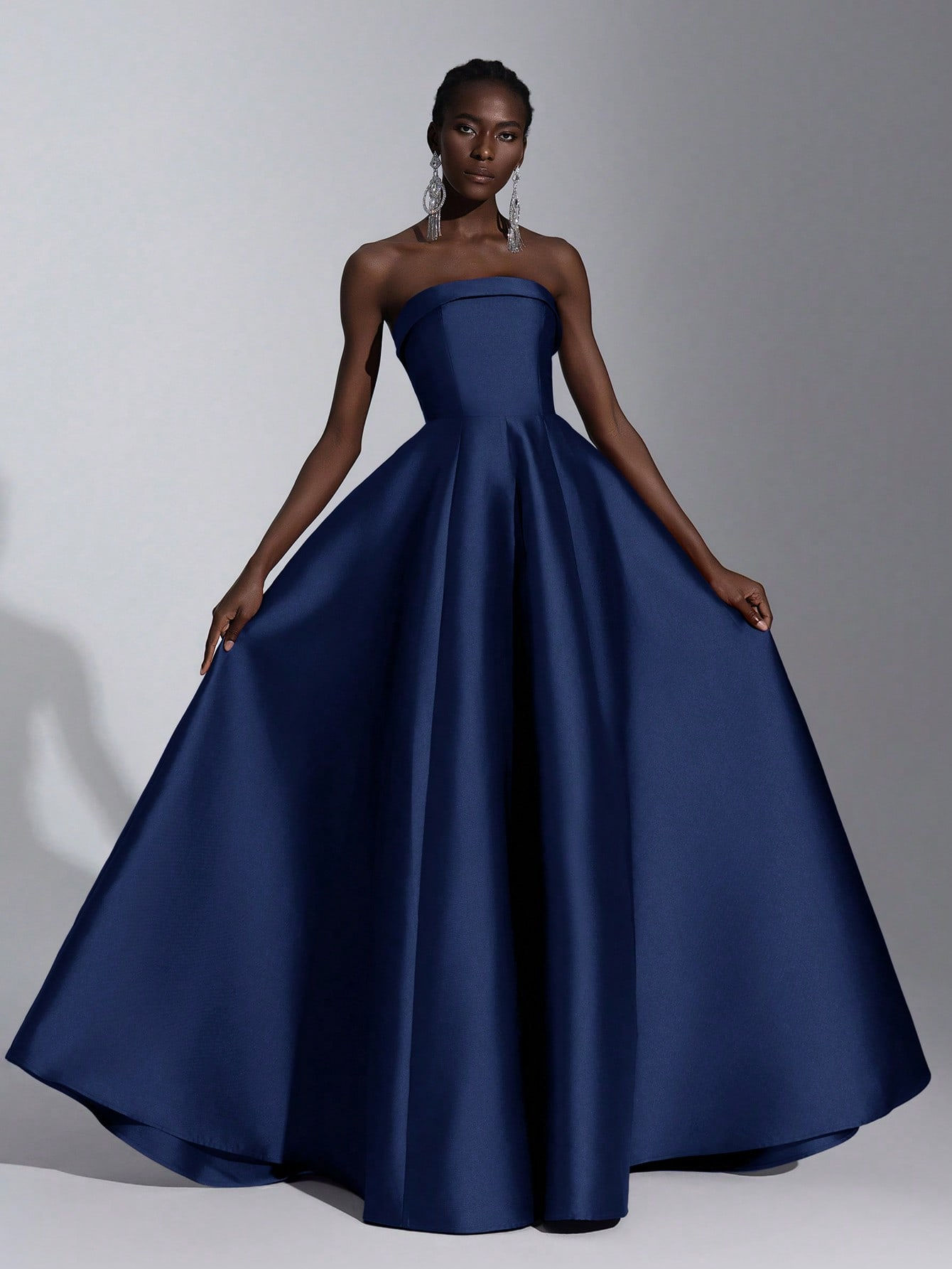 Navy Ballgown Dress