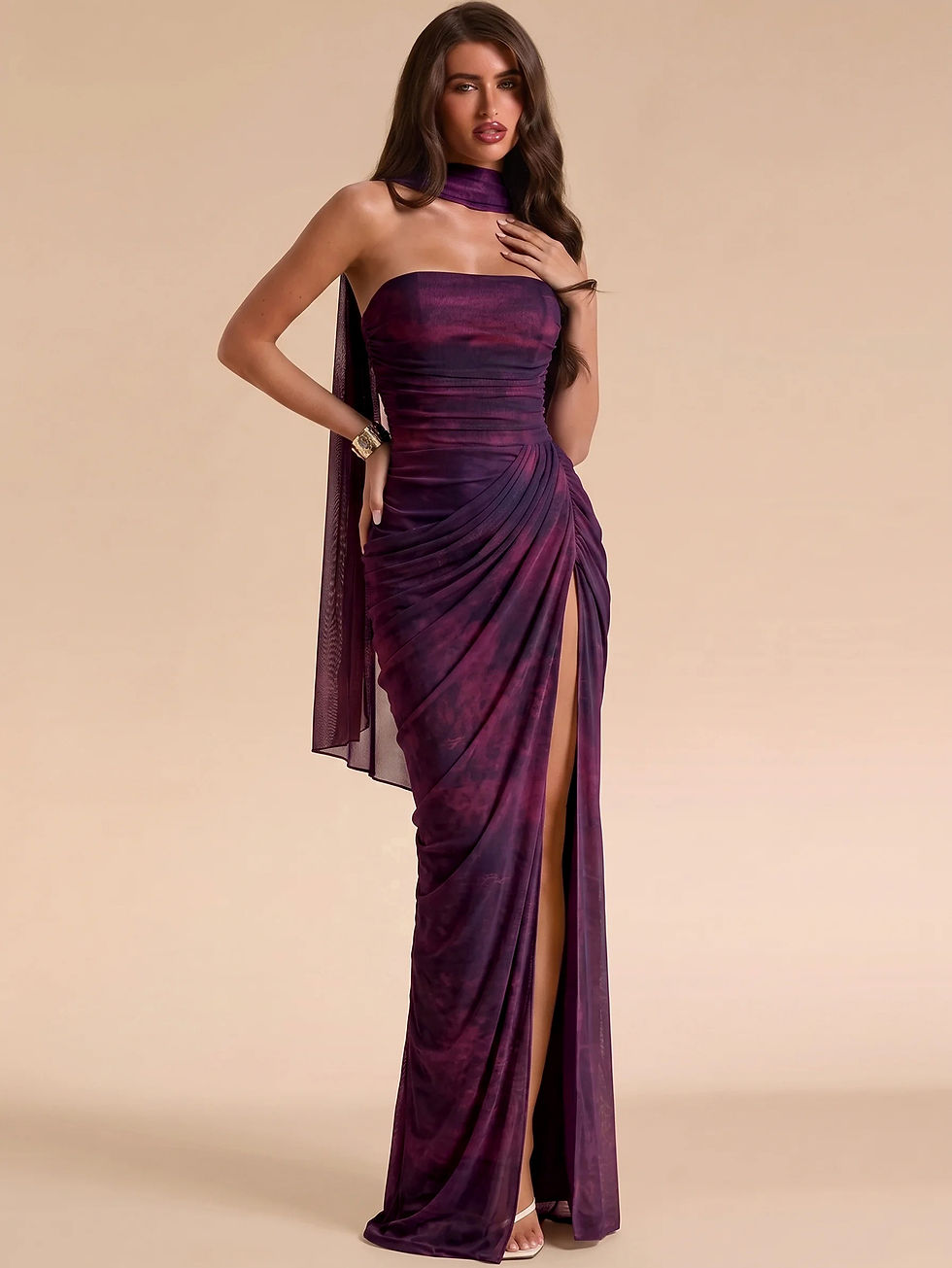 Thumbnail: Violet Slit Dress