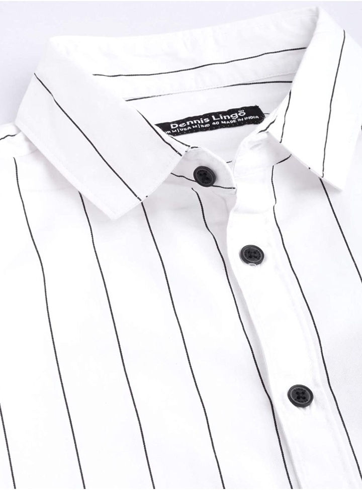 Thumbnail: Striped Casual Slim Fit Shirt