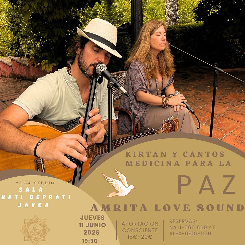 Kirtan y canto medicina