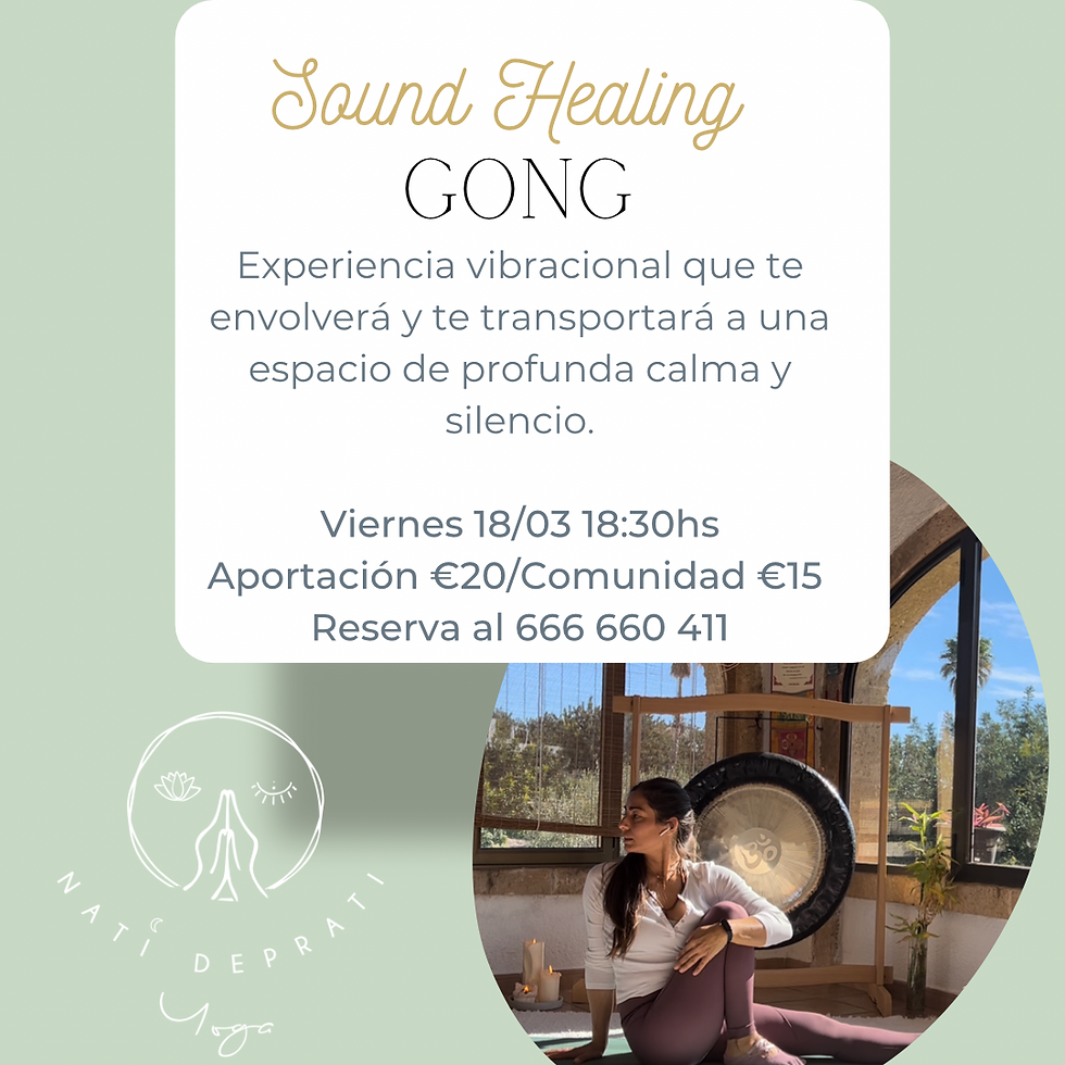 Sound Healing Gong