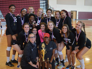 Warriors Volleyball Win Annual APS Championship As North Atlanta Defeats Maynard Jackson 2-0