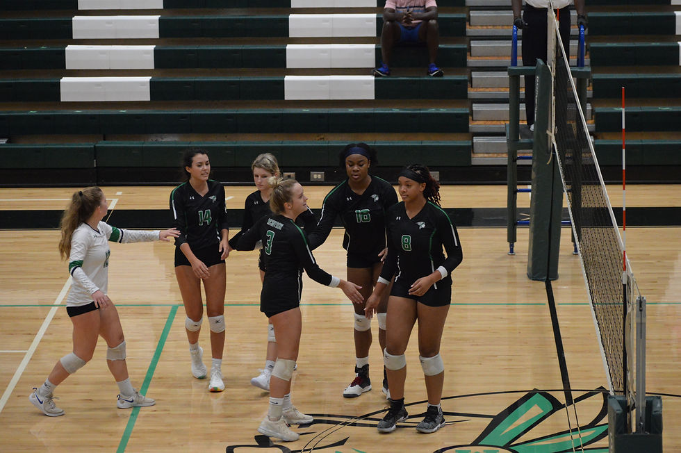 Claire Lewis (#3) and Ngozi Iloh (#15) two Chiefs' players named to All-American team