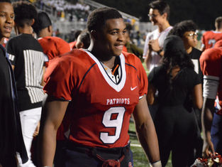 Jordan Clark Rushes For 3 TD's, Sandy Creek Patriots Improve To 3-0 In 26-0 Win Over The Morrow