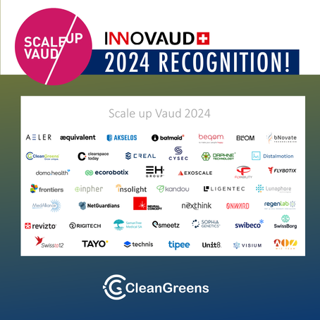 INNOVAUD awards CleanGreens Solutions