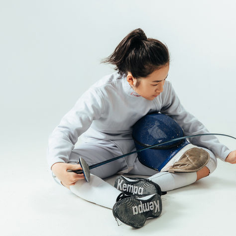 Fencing Portrait