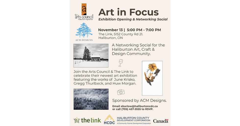 Art in Focus: Exhibition Opening & Networking Social