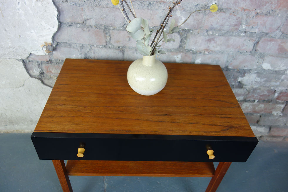 2er Set Teak Nachttische