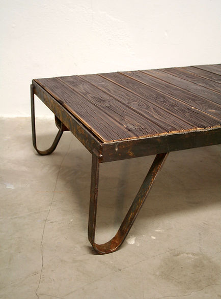 Vintage Industrial Loft Nachttisch Nachtschrank Schrank