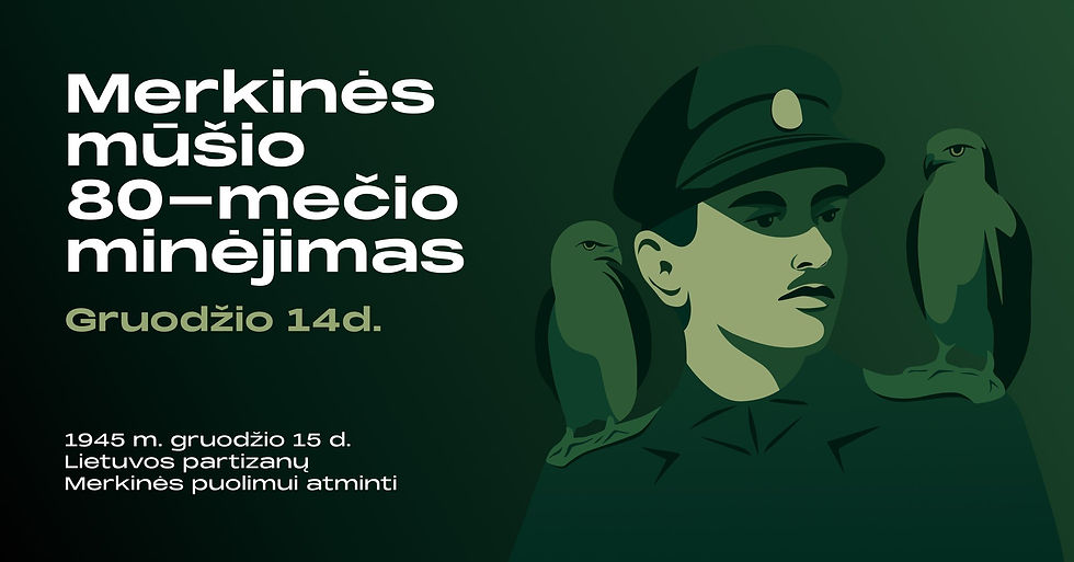 Merkinės mūšio 80-mečio minėjimas