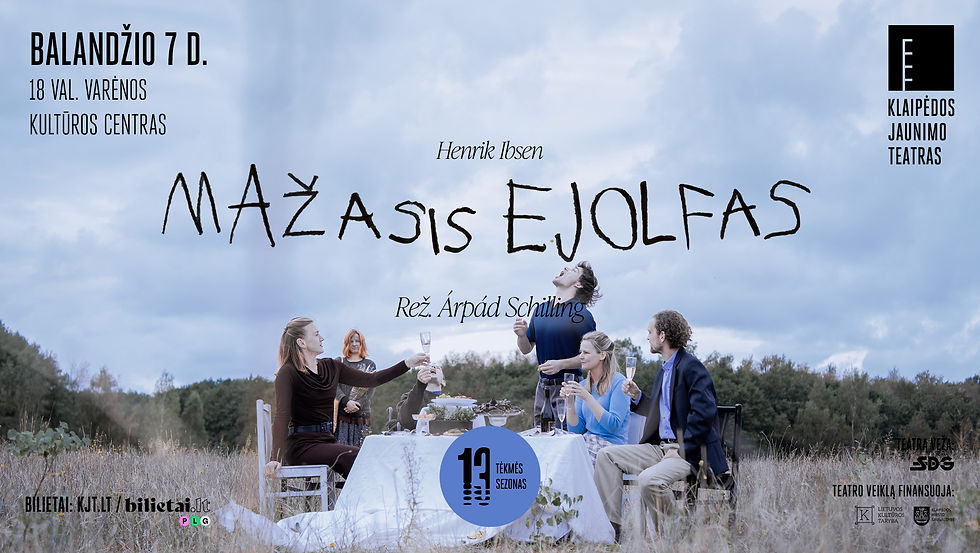 Spektaklis Klaipėdos jaunimo teatras | Mažasis Ejolfas Varėnoje