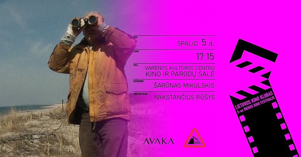 Nemokamas dokumentinio filmo „NYKSTANČIOS RŪŠYS“
