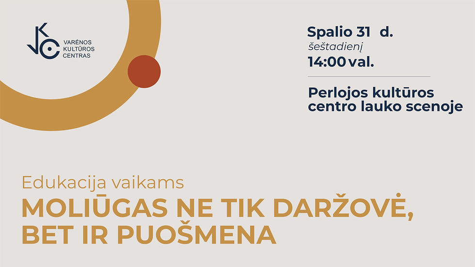 Moliūgas ne tik daržovė, bet ir puošmena Perlojoje