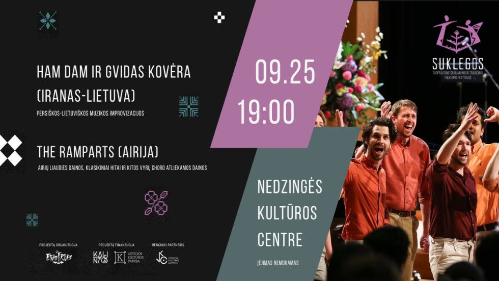 Festivalis SUKLEGOS 2026 Nedzingėje