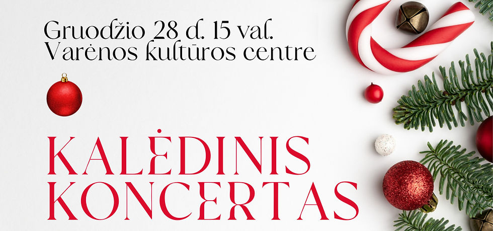 Kalėdinis koncertas Varėnoje