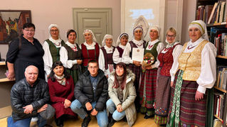 Dubičių kultūros centro folkloro ansamblis „Lakštucis“ festivalyje „Pokrovo varpai“
