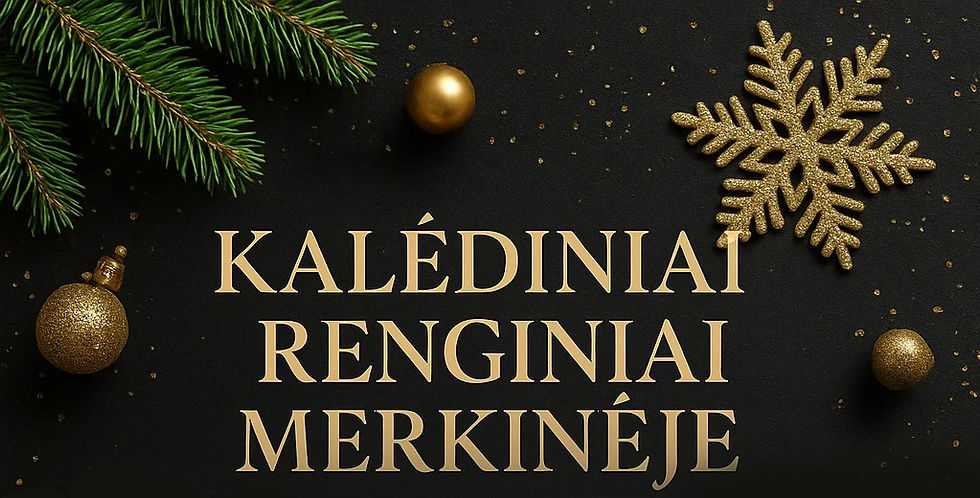 Kalėdiniai renginiai Merkinėje