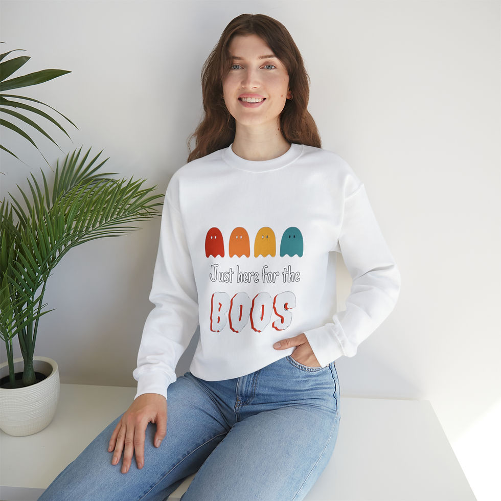 Thumbnail: I'm here for the Boos Unisex Sweatshirt