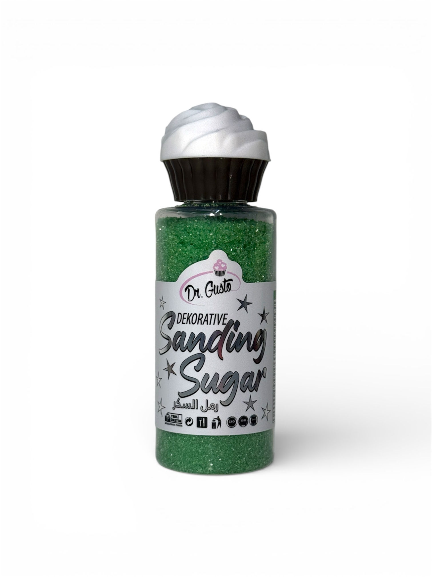 DR.GUSTO SANDING ŞEKER 100 GR YEŞİL