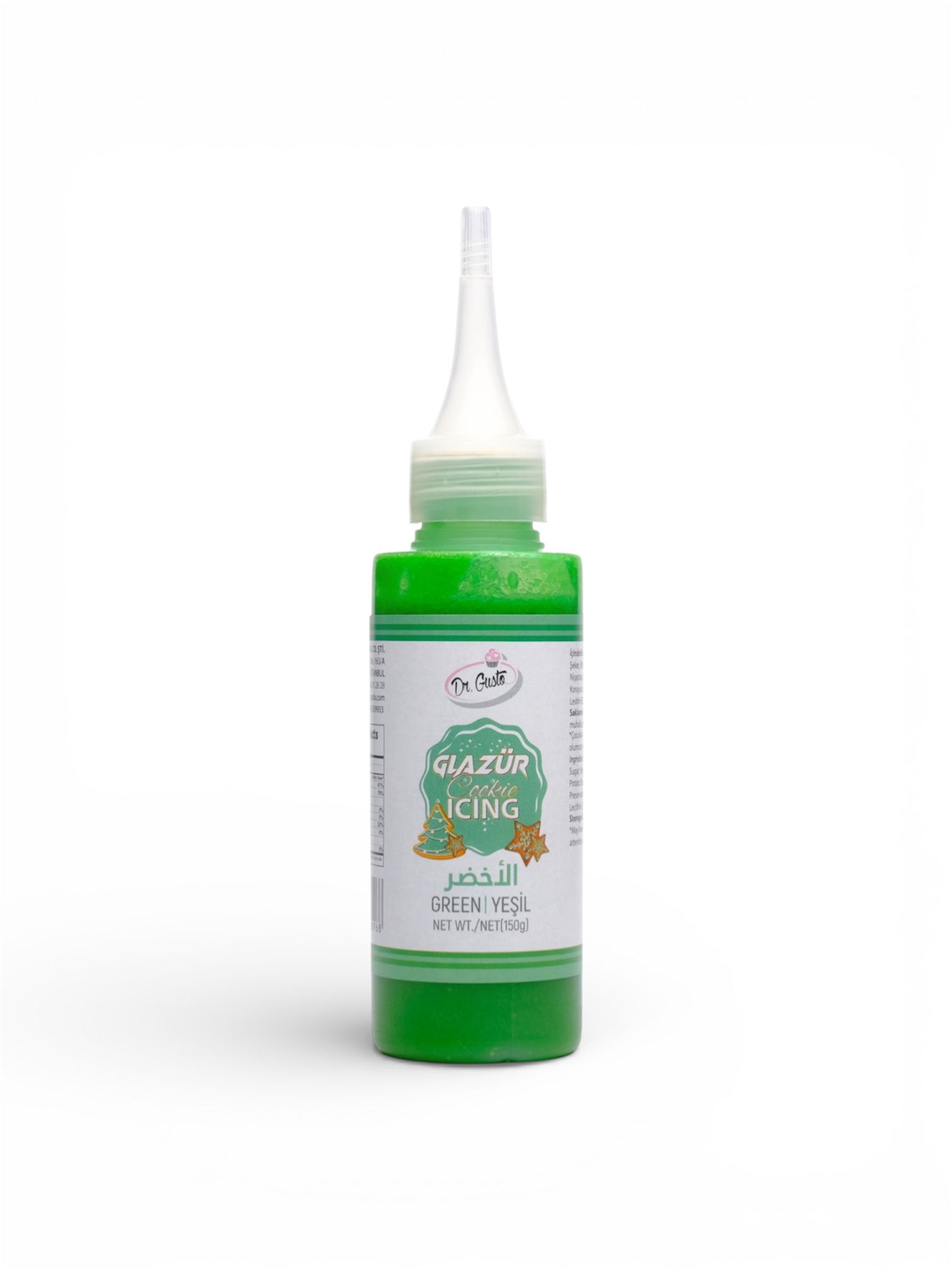 GLAZÜR COOKİE ICING 150 GR YEŞİL