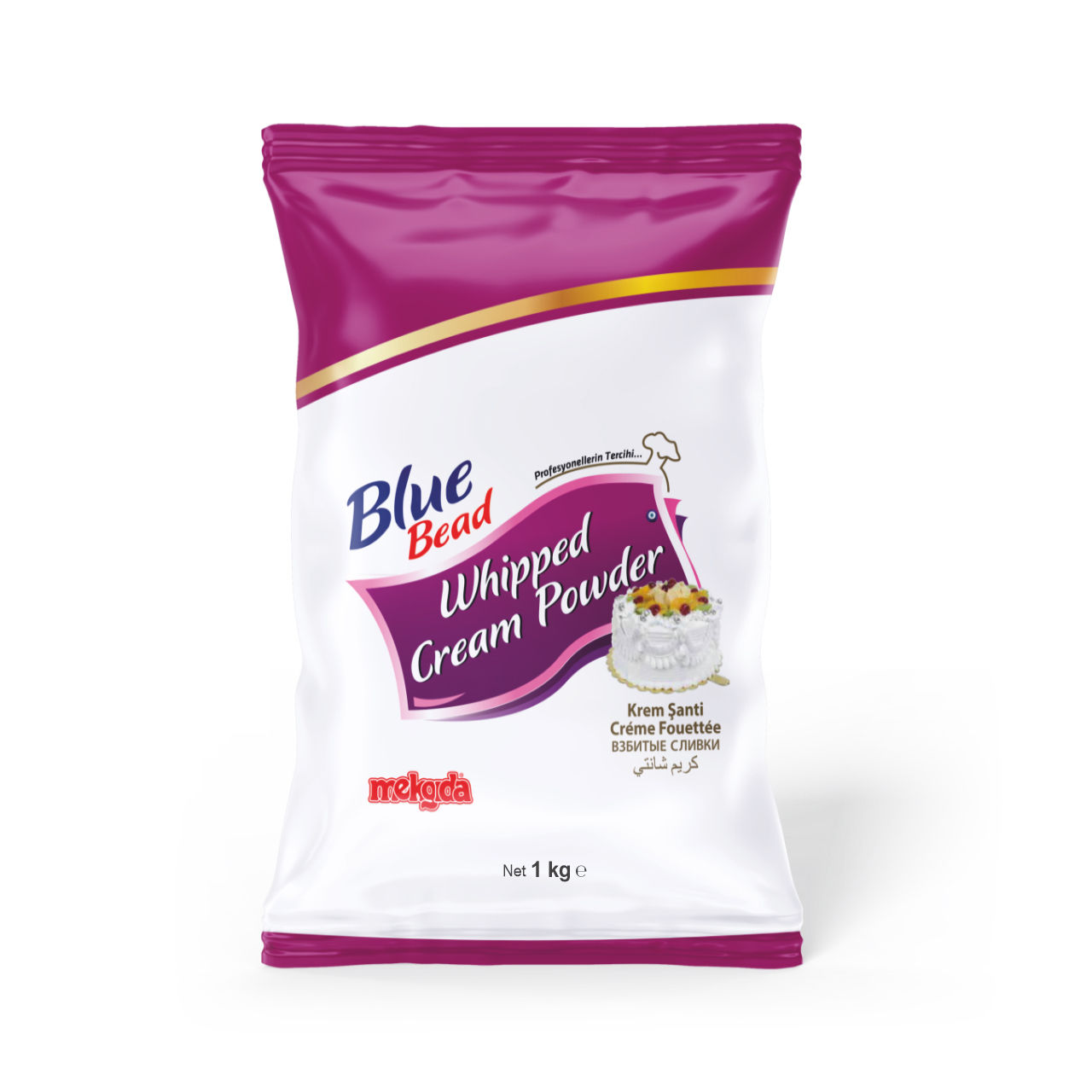 Blue Bead Toz Krem Şanti 1kg