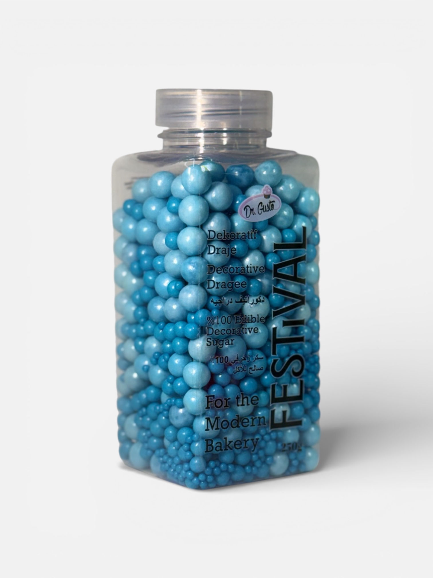 DR.GUSTO FESTİVAL ŞEKER 250 GR MAVİ