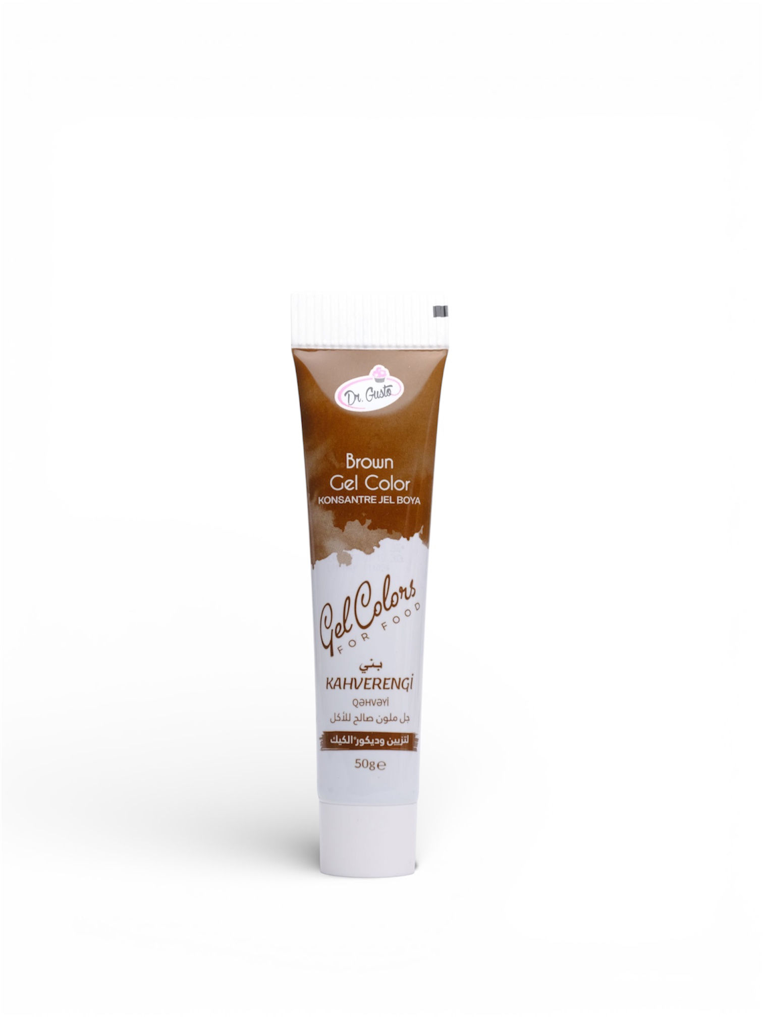 DR.GUSTO 50 GR JEL BOYA TÜP KAHVE