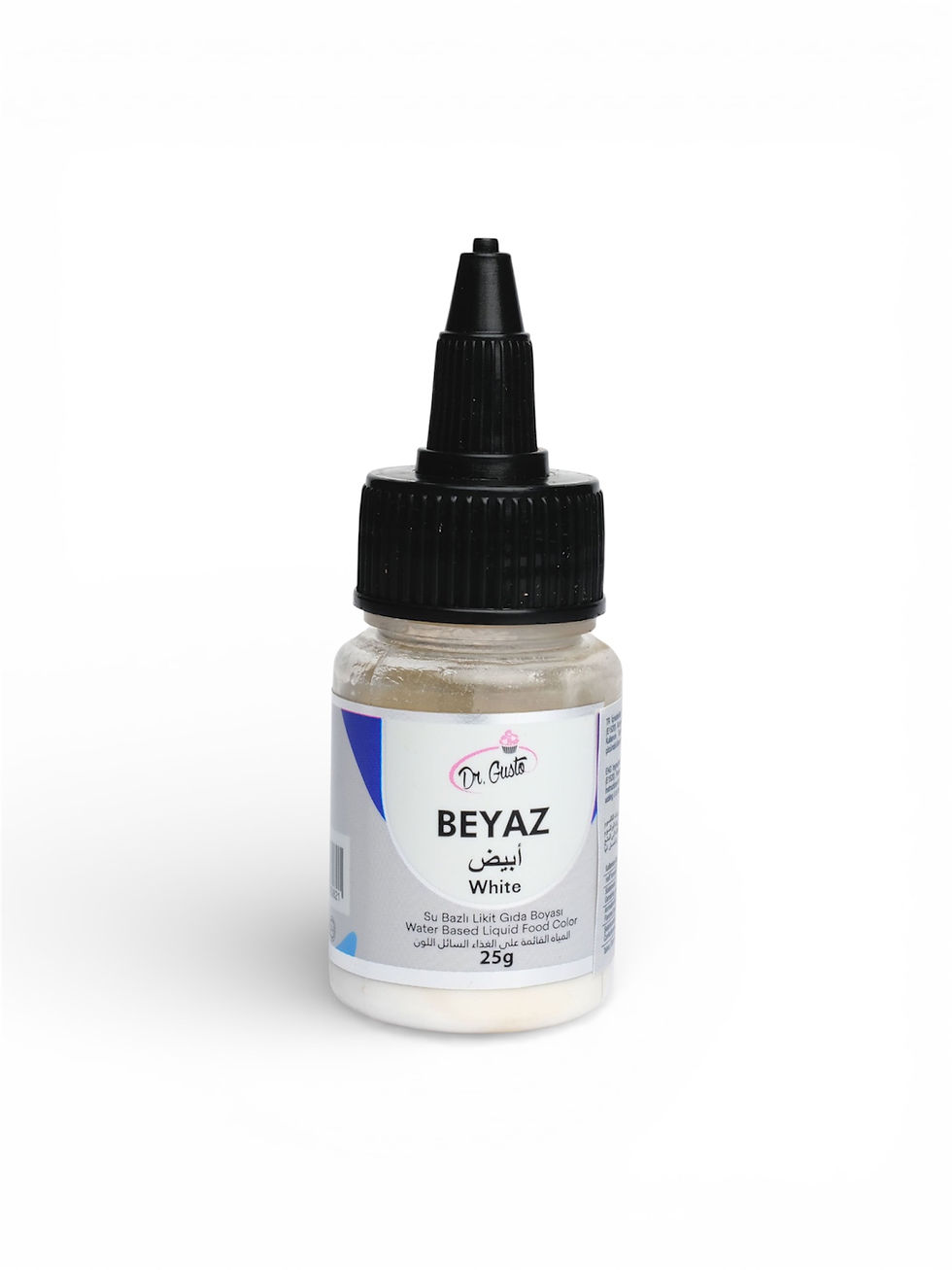 Küçük resim: DR.GUSTO 25 GR SU BAZLI LİKİT BEYAZ