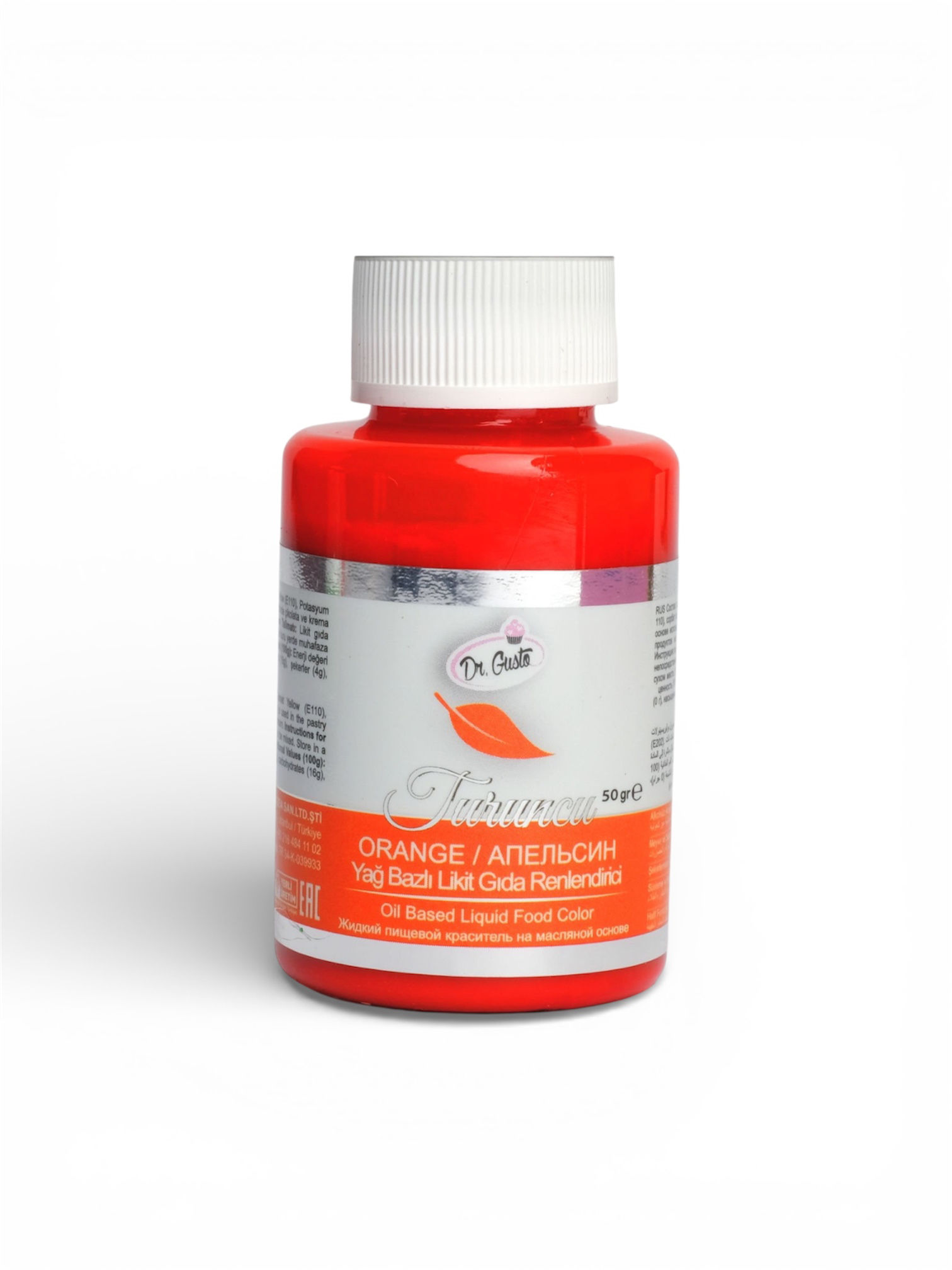 DR.GUSTO 50 GR YAĞ BAZLI LİKİT TURUNCU