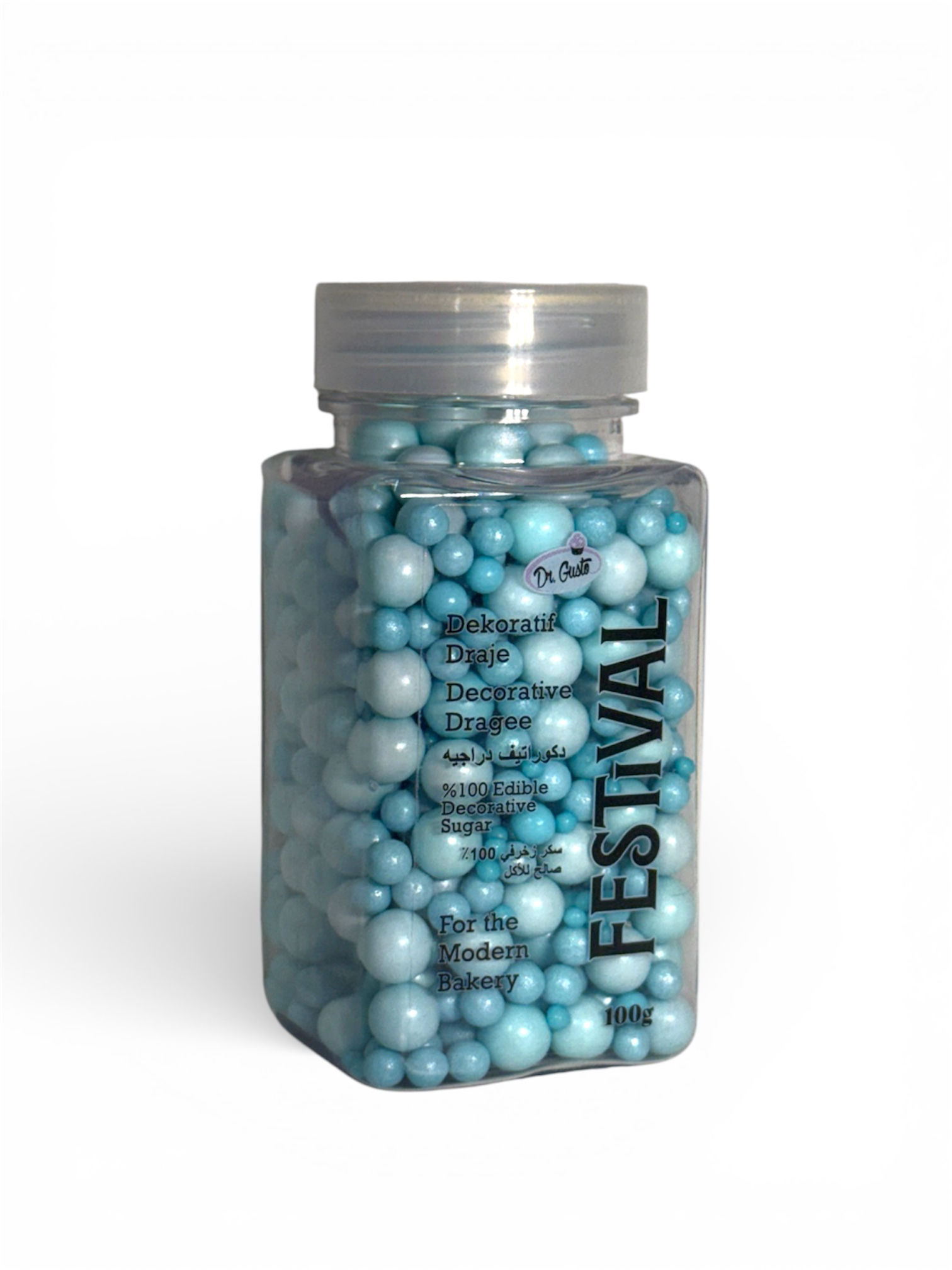 DR.GUSTO FESTİVAL ŞEKER 100 GR BEBE MAVİ