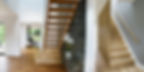 squared bottom step of a staircase