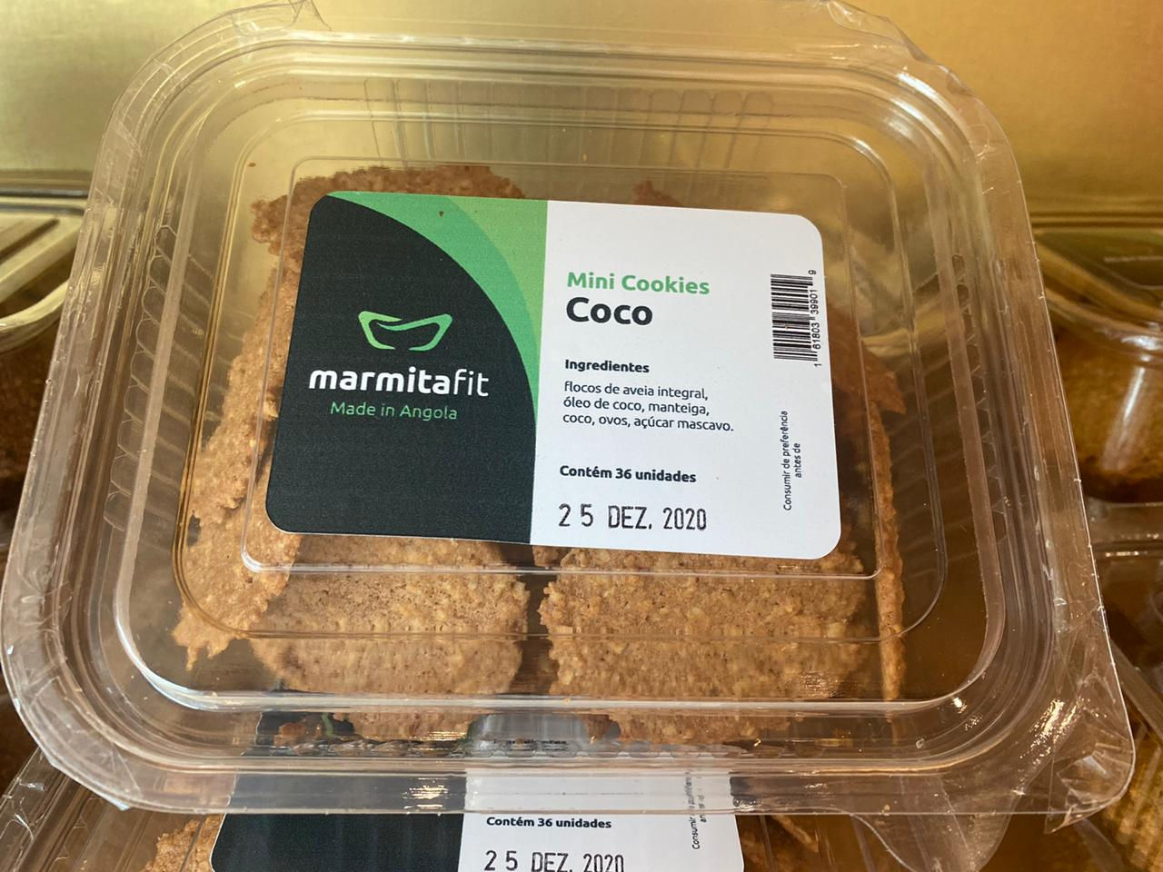 MarmitaFit Mini Coockies de Coco