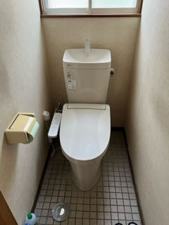 岩手県盛岡市高松でトイレのリフォームです。