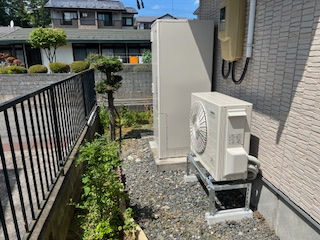 交換前↓