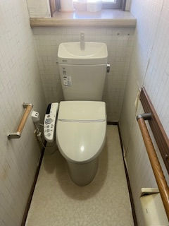 滝沢市穴口でトイレのリフォームです。