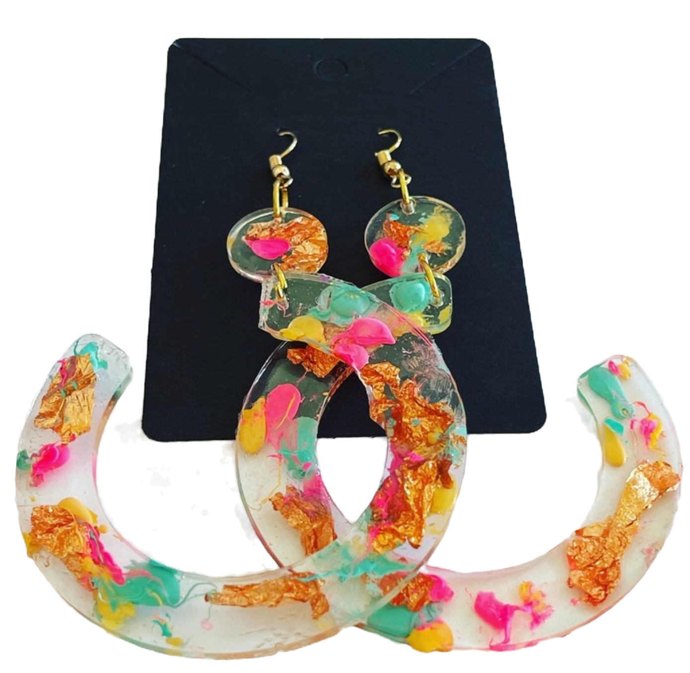 Gold Leaf & Easter Vibe Dangles