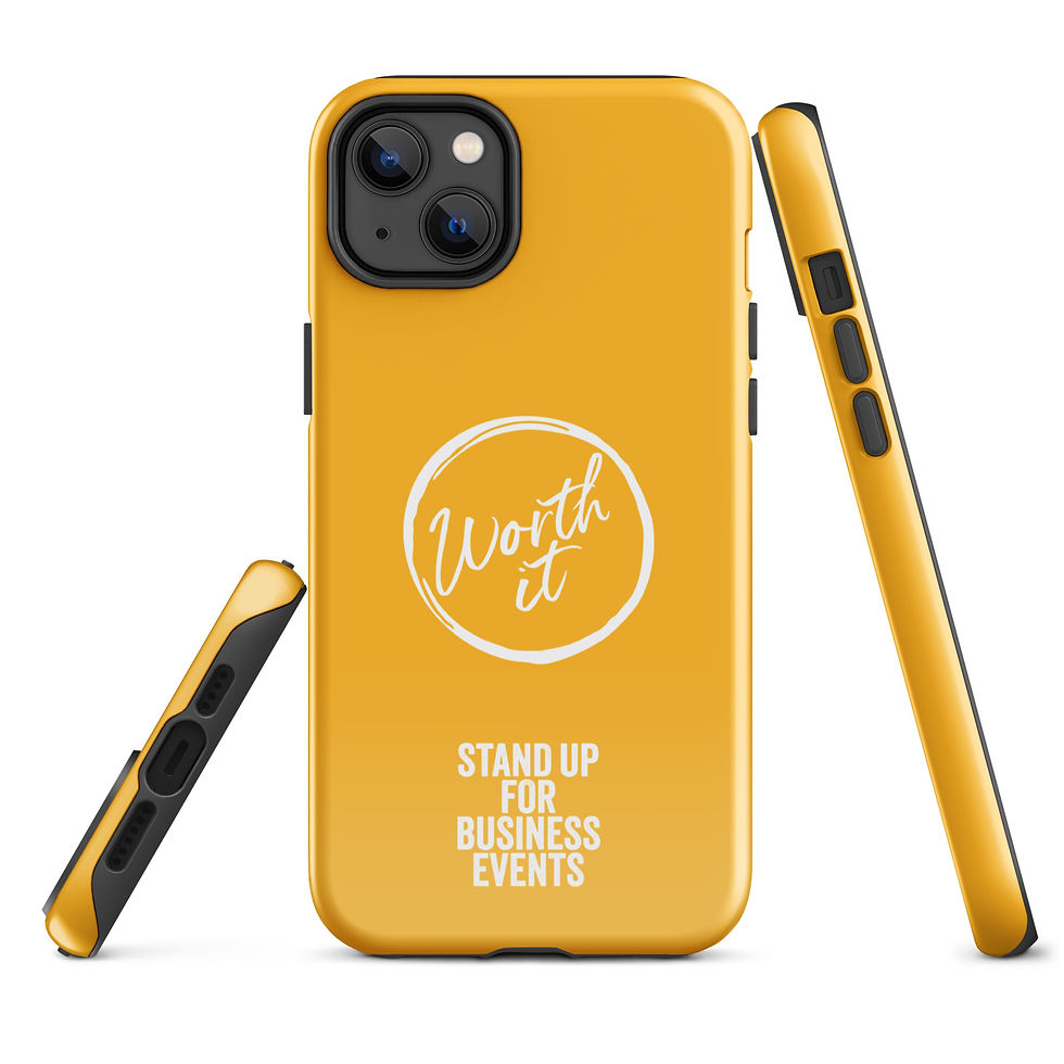Thumbnail: Worth It Cell Phone Case for iPhone® | Yellow