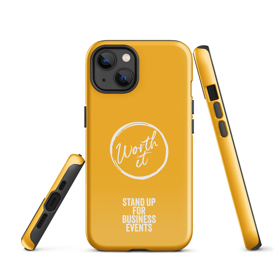 Thumbnail: Worth It Cell Phone Case for iPhone® | Yellow
