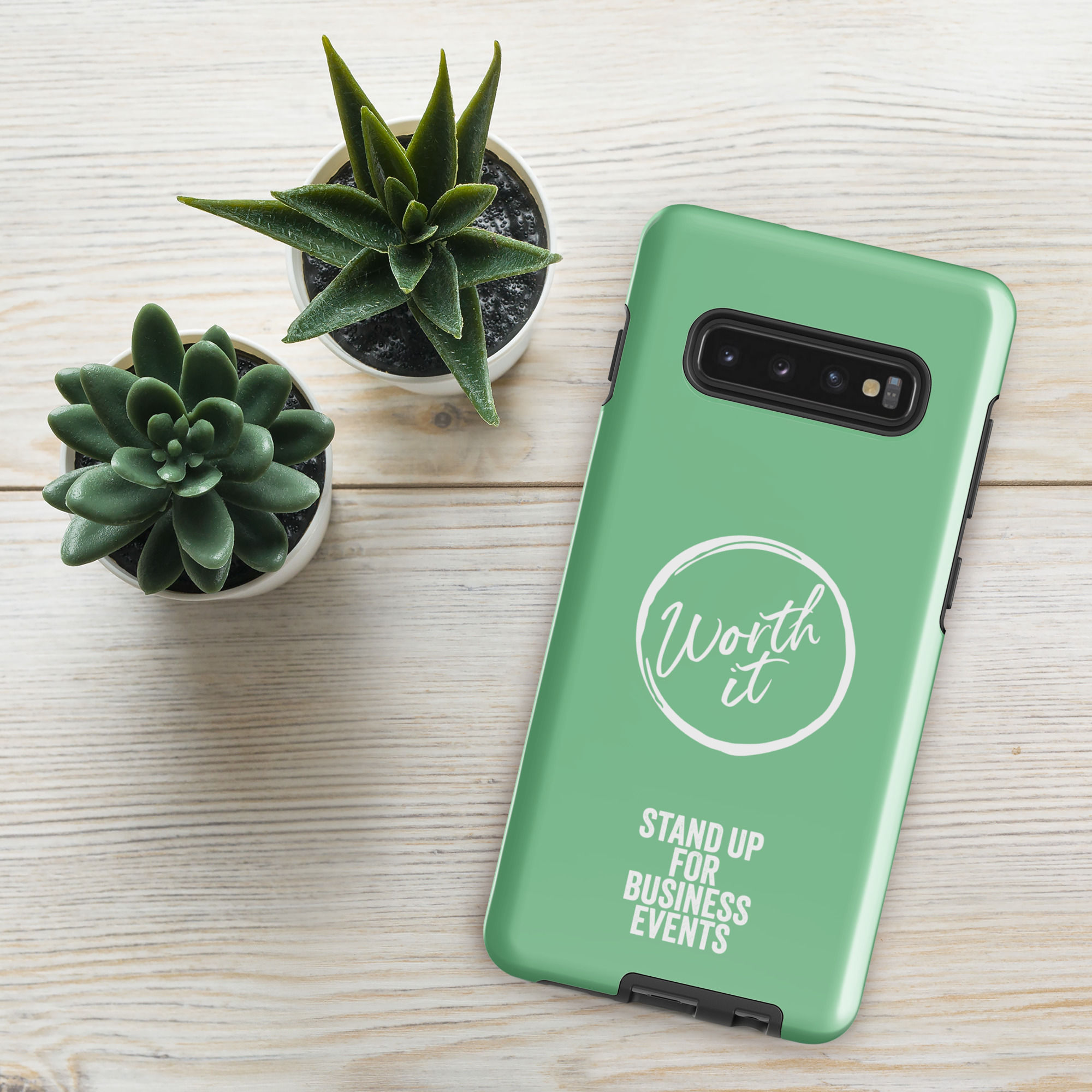 Worth It Cell Phone Case for Samsung® | Green