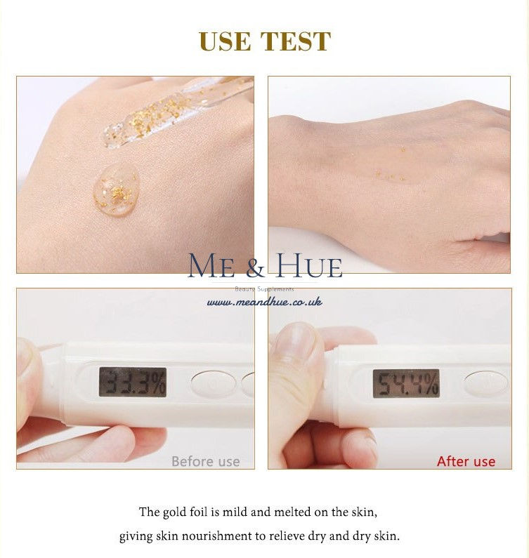 Thumbnail: 24K Gold Six Peptides & Hyaluronic Acid Whitening Facial Serum. Premium Range