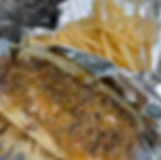 "The Hoagie Stop's Famous Steak Hoagie