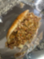 "The Hoagie Stop's" Famous Chicken & Sausage Hoagie