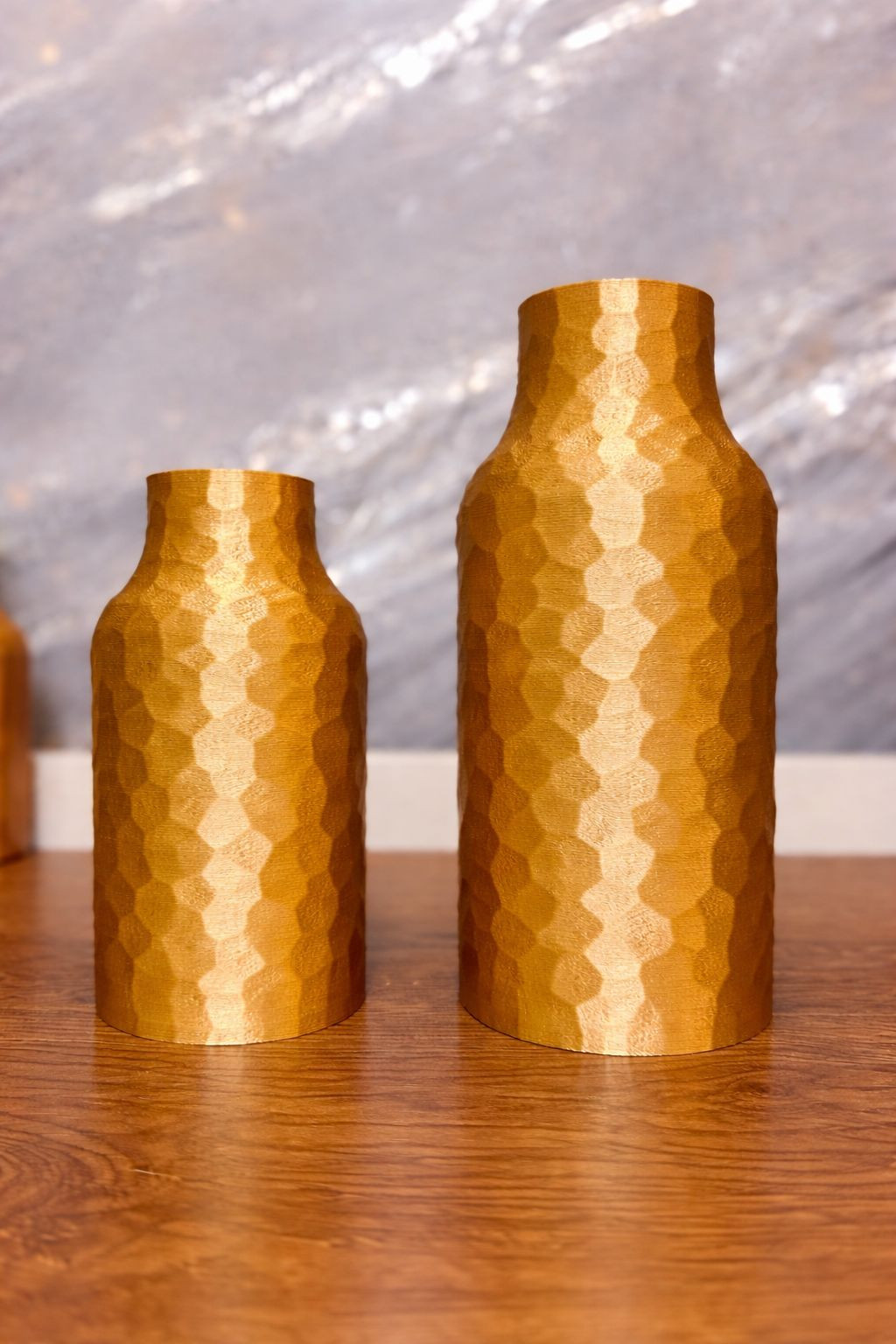 Vaso Decorativo duplo Facetado