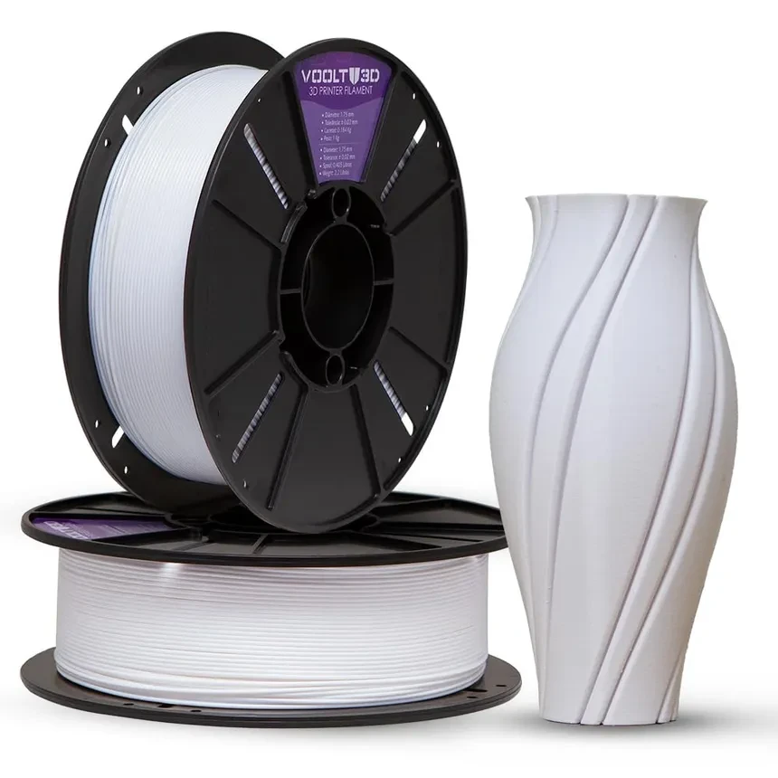 Filamento PLA Premium Branco Velvet