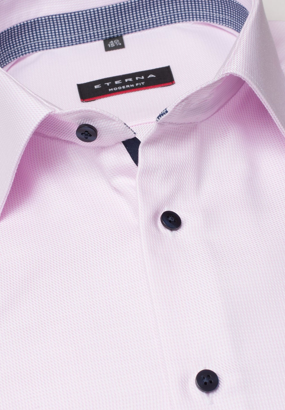 Miniaturbild: Hemd Eterna, Modern Fit, Twill, strukturiert