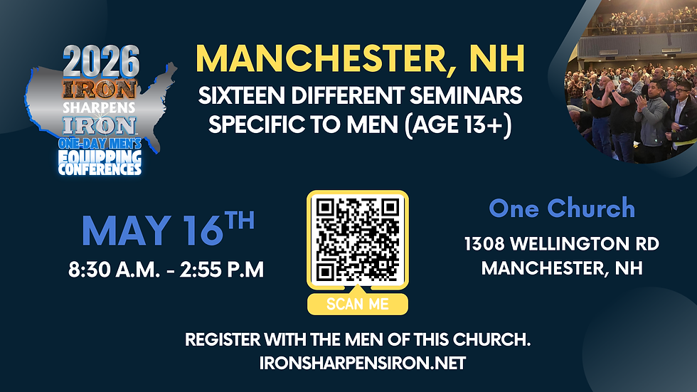 Iron Sharpens Iron Men's Conference @ One Church