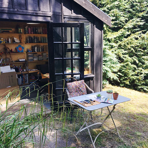 perfect Setting garden workshop in somerset