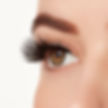 faux cils aqua lashes 345 ardell collant colle à l'eau colle swatch exemple modele avant apres oeil ouvert 3/4