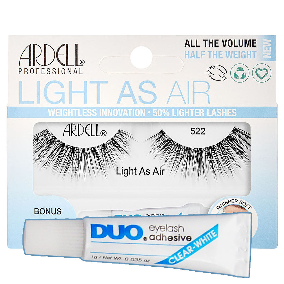 Miniature : Kit Faux-cils Light As Air Ardell 522 et colle DUO 1 gr packaging face
