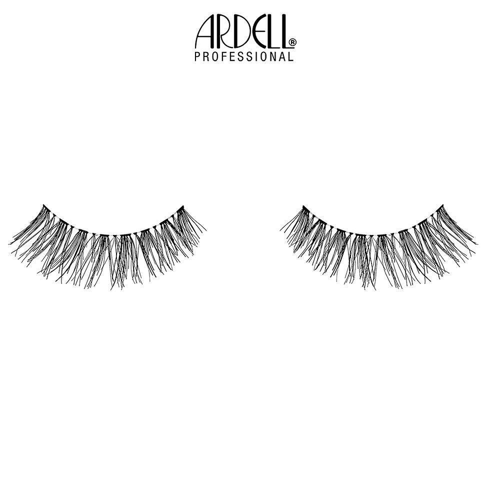 Miniature : faux cils natural 120 demi ardell à coller naturel leger fin doux reutilisable packaging face flottant